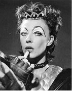 "MAGENTA" in The Rocky Horror Show - King's Road, London 1976 -77 (photo by Chris Arthur)